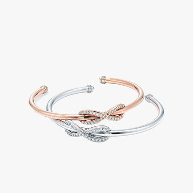 Rose Gold-toned Diamond Kada